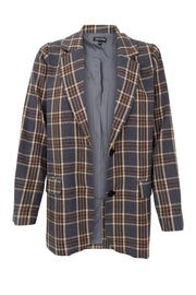 Nellie Blazer | Grey | Jakke fra Black Colour