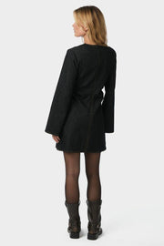 Jumari Denim Dress | Black | Kjole fra Neo Noir