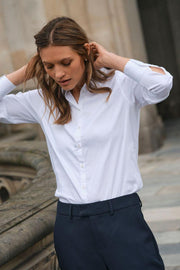 Martina Shirt | Hvid | Skjorte fra Mos Mosh