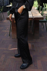 Tiki Panel Pants | Black Diamond | Bukser fra Liberté