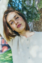Louisa Cardigan 206454 | Moonbeam Melange | Cardigan fra Freequent
