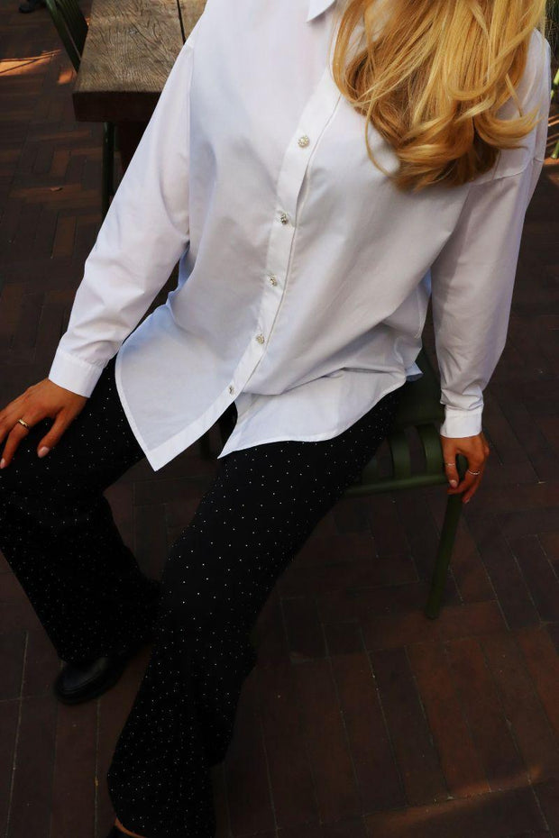 Sara Ls Shirt | White | Skjorte fra Liberté
