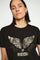 Teja O-SS Deco Tee | Black | T-shirt fra Mos Mosh