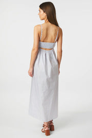 Savani Stripe Dress | Light Blue | Kjole fra Neo Noir