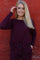 Alma Ls Top (Fleece) | Bordeaux | Bluse fra Liberté