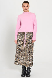 Malay Skirt 205486 | Rainy Day W. Silver Mink | Nederdel fra Freequent