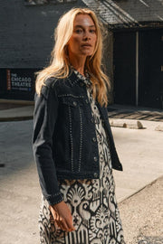 Marly Denim Jacket | Black | Jakke fra Mos Mosh