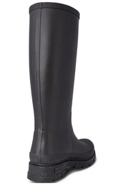 Le Waterproof WL761 |  Black | Rubber Boots fra Woden