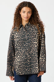 Dita Leo Shirt | Leopard | Skjorte fra Neo Noir