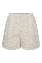 Sara Shorts | Creme Pink Flower | Shorts fra Liberté