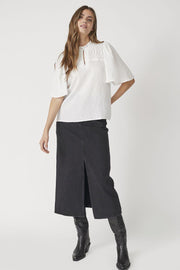 Molly Pintuck Flow Blouse | Top fra Co'couture