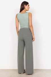 Freja Long Pants | Army | Bukser fra French Laundry