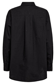 Danika Rhin Shirt  | Black | Skjorte fra Mos Mosh