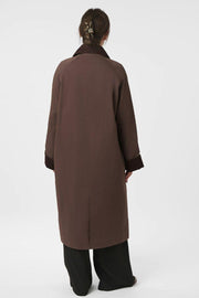 Anneli Cordmantel | Braun | Jacke von Neo Noir