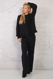 Agnethe Pants | Black | Bukser fra Prepair