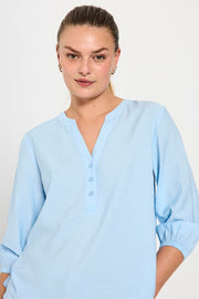 Penny Blouse 205515 | Chambray Blue | Bluse fra Freequent