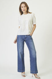 Maddie Top 35817 | White | Top fra Co'couture