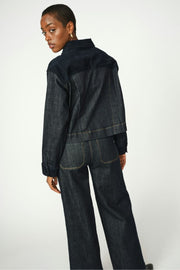 Colette Daw Jeans Long | Dark Blue | Jeans fra Mos Mosh