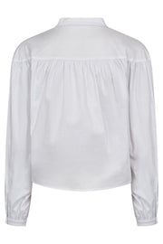 Co Crisp Crystal Shirt 35601 | White | Bluse fra Co'couture