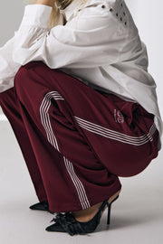 AminaCC Crease Pant | Burgundy | Bukser fra Co'Couture