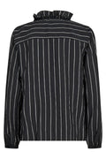 Billy Stripe Shirt | Phantom | Skjorte fra Mos Mosh
