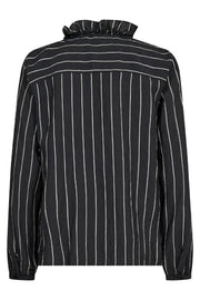 Billy Stripe Shirt | Phantom | Skjorte fra Mos Mosh