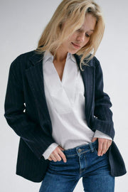 Avent Yen Blouse | White | Bluse fra Mos Mosh