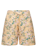 Alma Shorts | Gelbgrüne Blume | Shorts von Liberté
