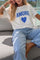 Amore Bleu Tee | Blue