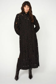 Lusille Ylette Dress | Black | Kjole fra Mos Mosh