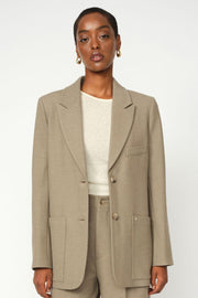 Bouch O-neck Knit | Ecru | Strik fra Mos Mosh