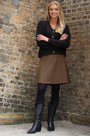 Olivia Skirt 2837 | Brown | Nederdel fra Prepair