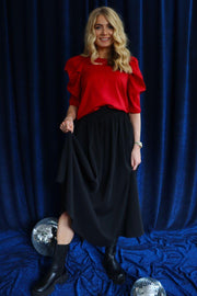 Winnie Blouse | Red | Bluse fra Liberté
