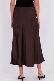 Bovary Skirt | Dark Brown | Nederdel fra Neo Noir