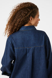 Lash Denim Shirt | Dark Blue | Skjorte fra Neo Noir