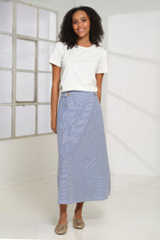 Alma Skirt 2746 | Blue | Nederdel fra Prepair