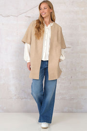 Mollie Jacket 2682 | Sand | Jakke fra Prepair