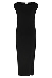 Minja Drapy Dress | Black | Kjole fra Neo Noir