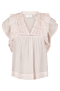 Jayla S Voile Top | Light Pink | Top fra Neo Noir – nedsat