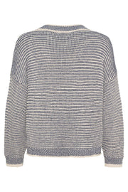 Melinda Knit | Grigio/Tempesta | Strik fra Marta du Chateau