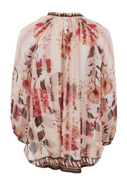 Rosewood Blouse | Creme Rose | Bluse fra Black Colour