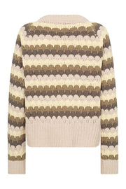 Nezzy Pullover 206304 | Moonbeam W. Morel | Strik fra Freequent