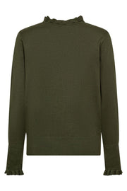 Katie Pullover 205095 | Kombu Green | Strik fra Freequent