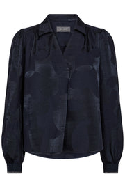 Aldo Baubles Jacq Blouse  | Salute Navy | Bluse fra Mos Mosh