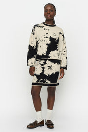 SRRogue Pattern Knit | Jacquard Pattern Arctic Wolf | Strik fra Soft Rebels