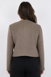 Holly Structure Jacket | Warm Grey | Jakke fra Neo Noir