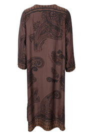 Jasmine Long Dress | Coffee | Kjole fra Black Colour