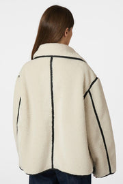 Edmund Teddy Jacket | Ivory | Jakke fra Neo Noir