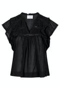 Jayla S Voile Top | Schwarz | Top von Neo Noir