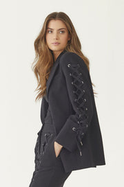 Vola Eyelet Blazer 30284 | Black | Blazer fra Co'couture